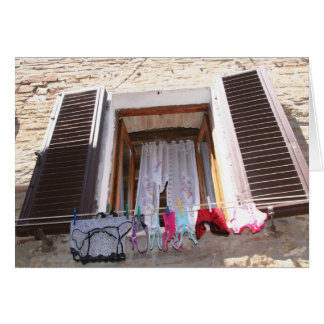 Cartão Janelas e faixas