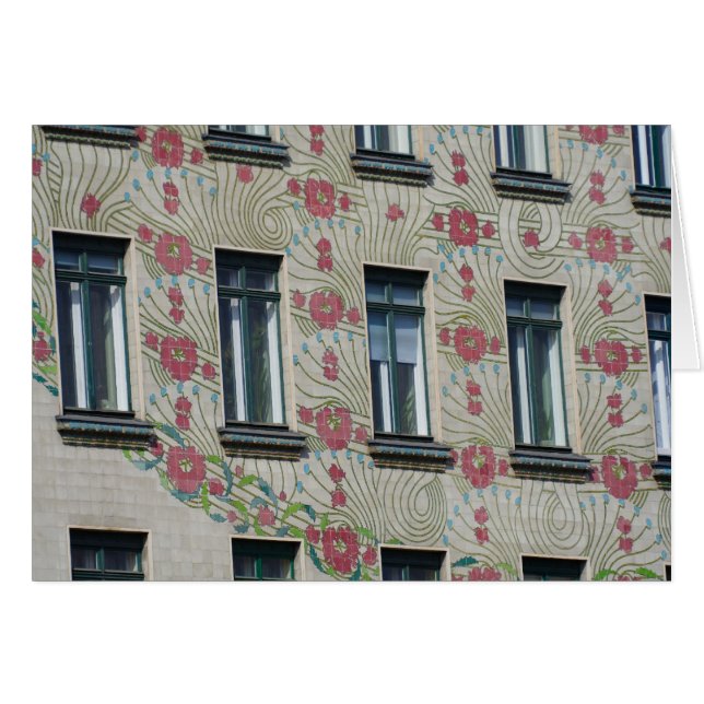 Cartão Janelas Em Majolikahaus (Frente Horizontal)