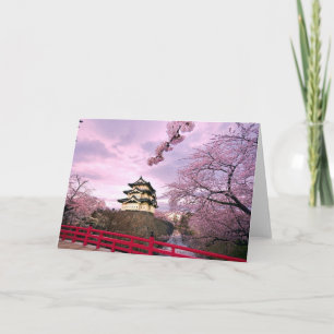 Cartão Japan Cherry Blossoms