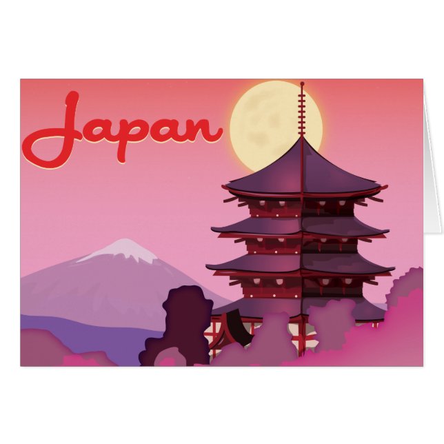 Cartão Japão (Frente Horizontal)