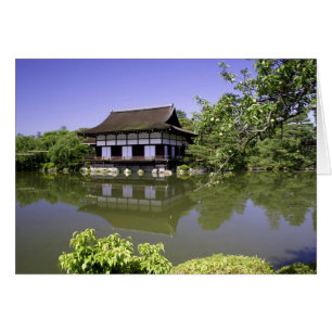 Cartão Japão, Quioto, Jardim Japonês do Santuário Heian