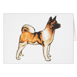 Cartão Japonês Akita