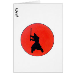 Cartão Japonês Bushido