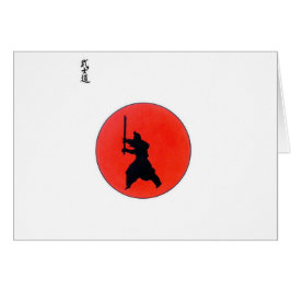Cartão Japonês Bushido