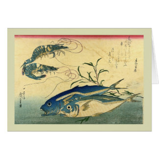Cartão Japonês Woodblock