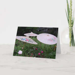 Cartão Jardim 2008 da peônia