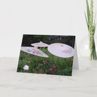 Cartão Jardim 2008 da peônia