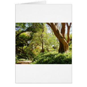 Cartão Jardim botânico de Wahiawa