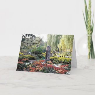 Cartão Jardim Chinês