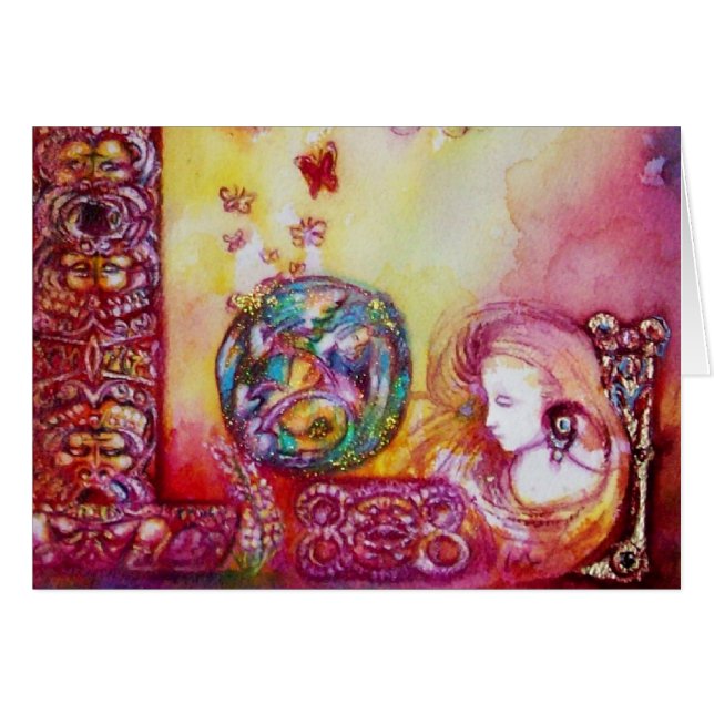 CARTÃO JARDIM DAS SOMBAS PERDIDAS, DA FAERY E DAS BORDAS (Frente Horizontal)