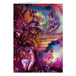 CARTÃO JARDIM DAS SOMBRAS PERDIDAS/ESCADAS MÍSTICAS