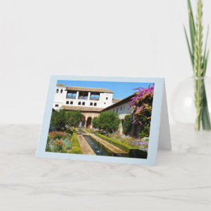 Cartão Jardim de Alhambra