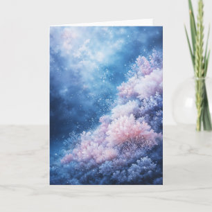 Cartão Jardim de Coral Crepúsculo do Oceano