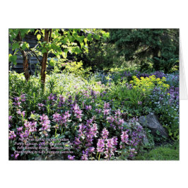 Cartão Jardim de Cottage em Northside Primavera
