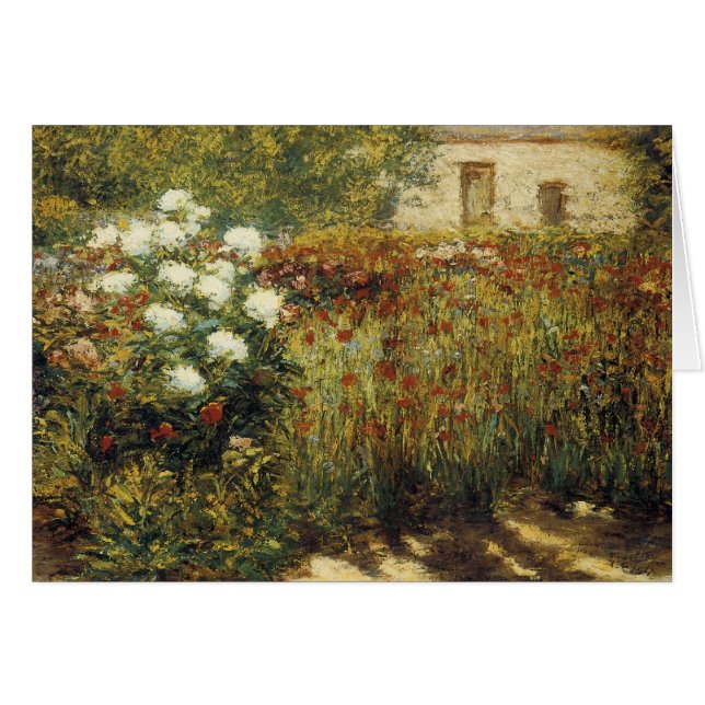 Cartão Jardim de Giverny (Frente Horizontal)