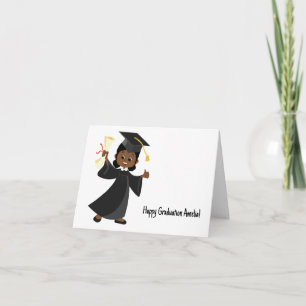 Cartão Jardim de Infância Afro-Americano Personalizado