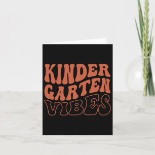 Cartão Jardim De Infância Vibes Ck Para Meninas Professor