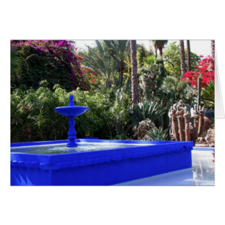 Cartão Jardim de Majorelle
