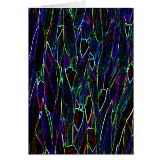 Cartão Jardim de néon 3