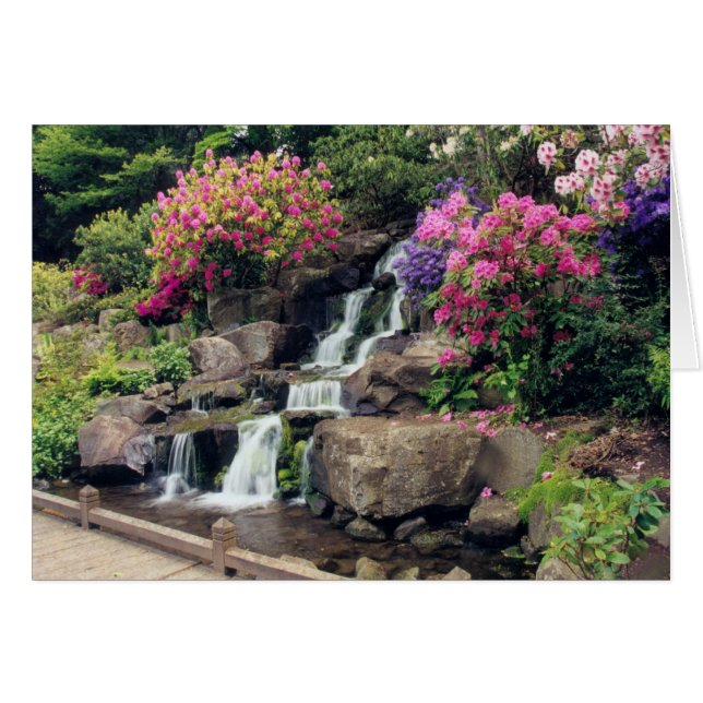 Cartão Jardim de Primaveras Cristais 2 (Frente Horizontal)