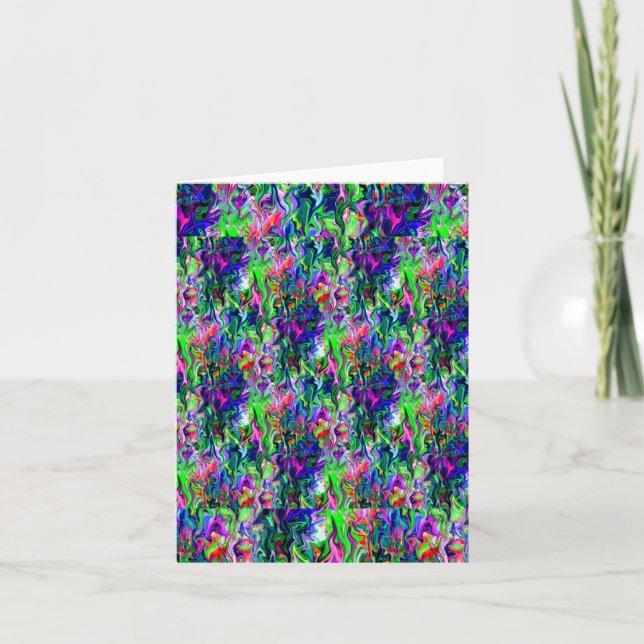 Cartão Jardim de rabanete... (Frente)