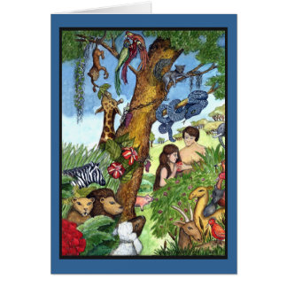 Cartão Jardim do Éden - personalizado