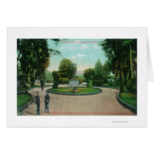 Cartão Jardim do Presidio View (Frente Horizontal)