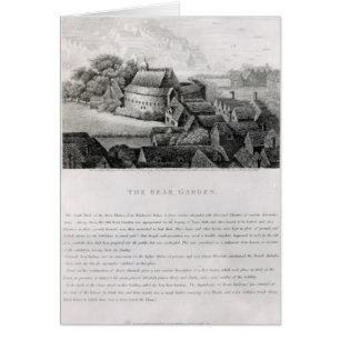 Cartão Jardim do Urso, 1647