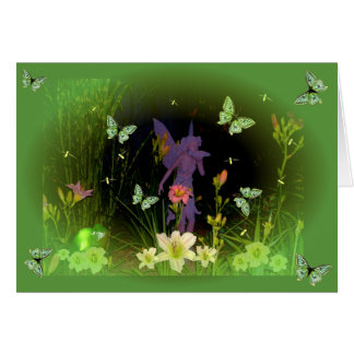 Cartão Jardim do vaga-lume