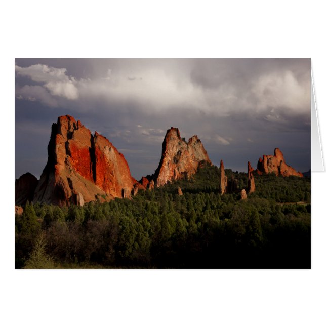 Cartão Jardim dos Deuses (Frente Horizontal)