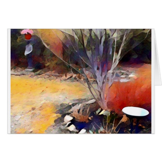 Cartão Jardim Encantado (Frente Horizontal)