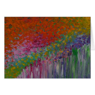 Cartão "Jardim francês "