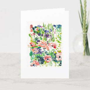 Cartão Jardim Impressionista