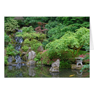 Cartão Jardim japonês 2