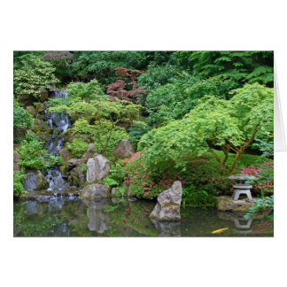 Cartão Jardim japonês 2