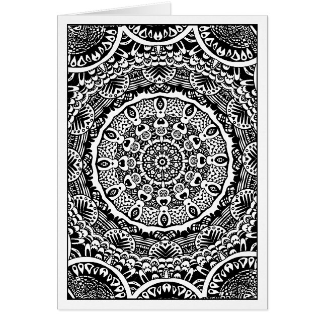 Cartão Jardim Kaliedoscope 01 (Frente)