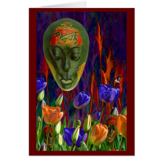 Cartão Jardim místico