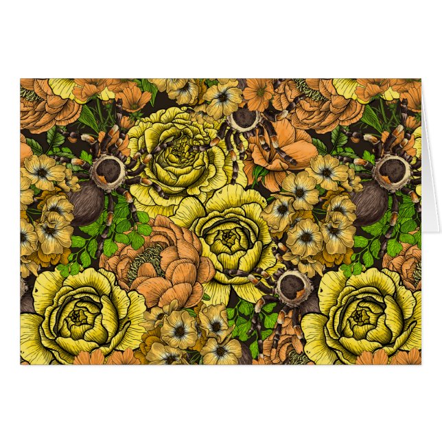 Cartão Jardim Tarantula 1 (Frente Horizontal)