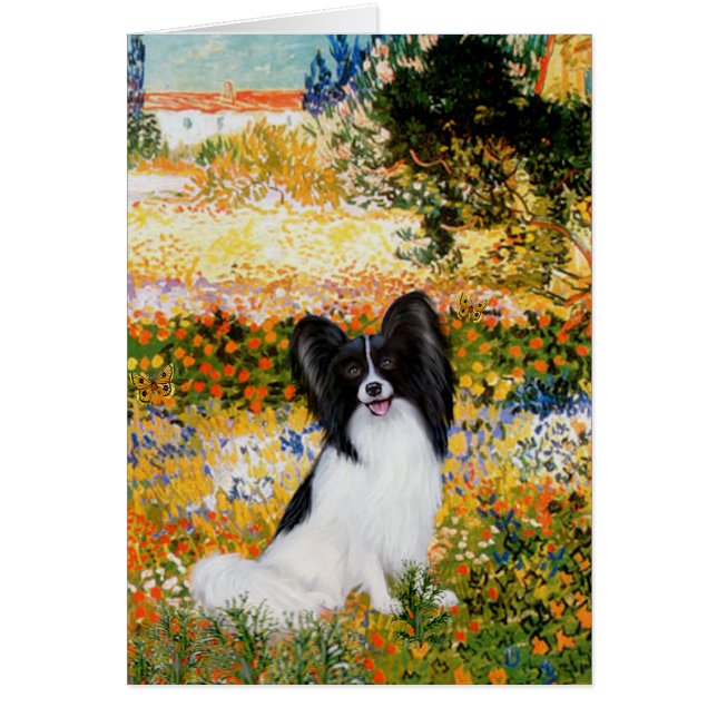 Cartão Jardim (VG) - Papillon 1 (Frente)