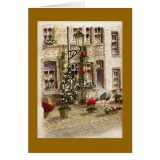 Cartão Jardinagem na cidade