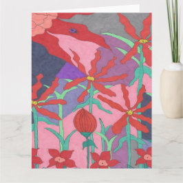 Cartão Jardins de Verão à Noite