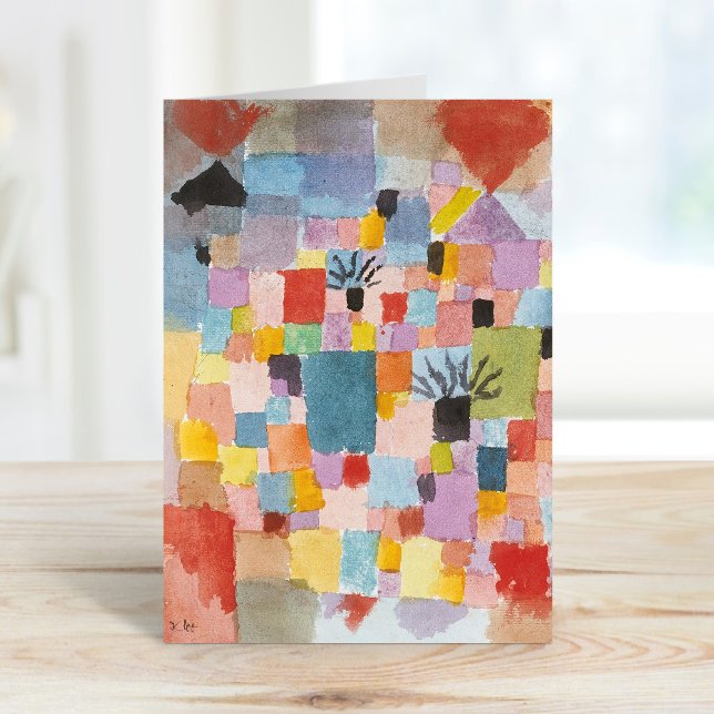 Cartão Jardins do Sul | Paul Klee (Criador carregado)