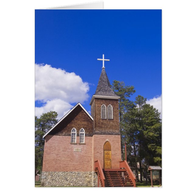 Cartão Jasper, Alberta. (Frente)