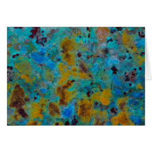 Cartão Jasper Azul Chrysocolla