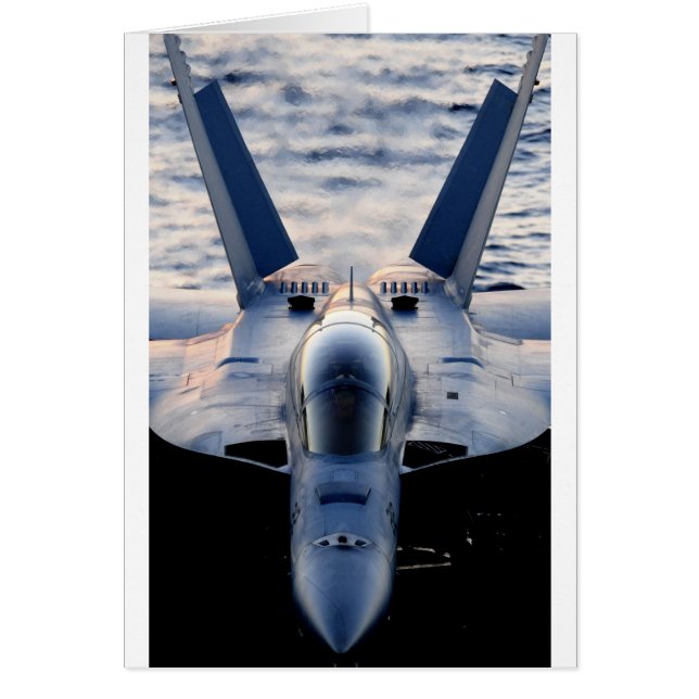 Cartão Jato militar (Frente)