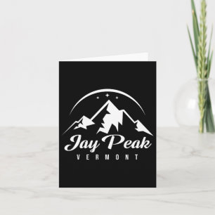 Cartão Jay Peak Vermont Ski Resort Skiting Snowboard