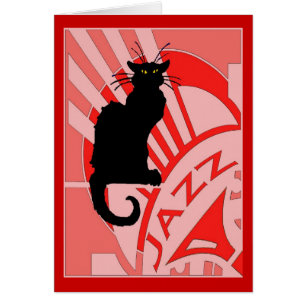 Cartão Jazz Cat