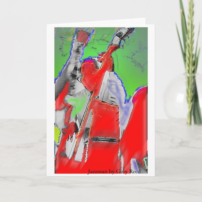 Cartão Jazzman (Frente)