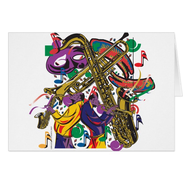 Cartão JAZZy (Frente Horizontal)