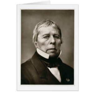 Cartão Jean Auguste Dominique Ingres (1780-1867), da rubr